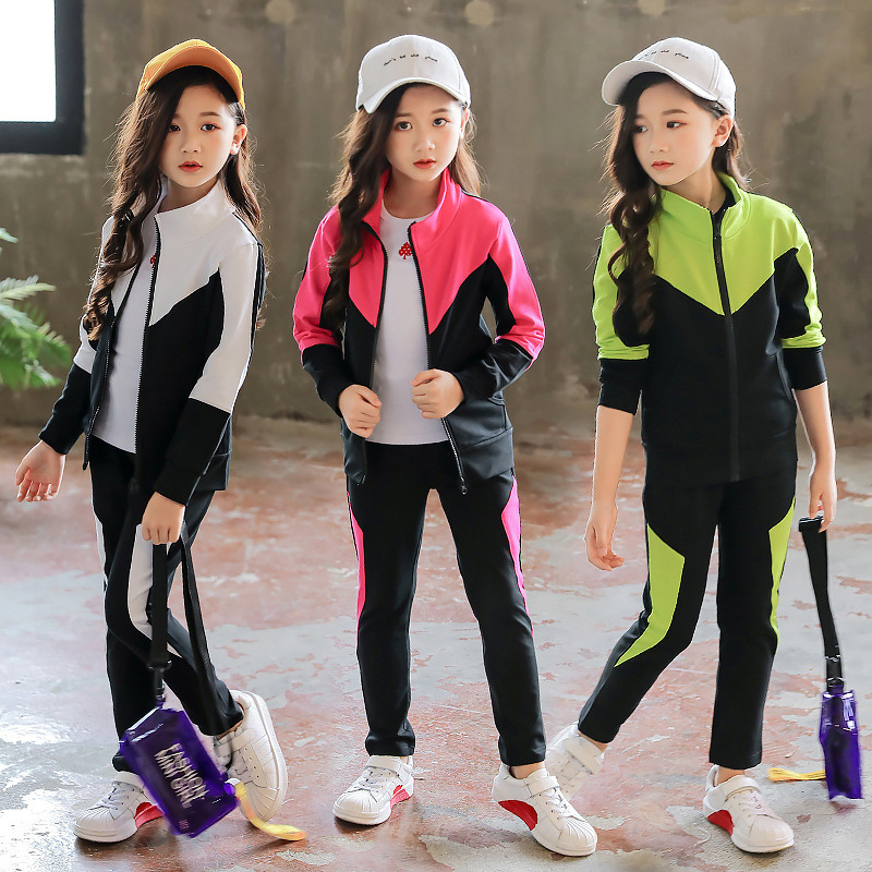 Running Gear Kids - Primavera Autunno Abbigliamento per bambini Ragazze
