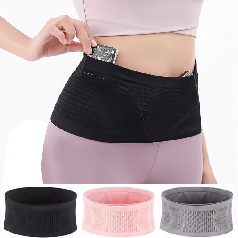 Running Gear Holder - Marsupio da Corsa Invisibile Senza Cuciture,